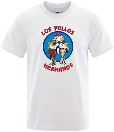 Unisex Los Pollos Hermanos T-Shirts Halloween Cosplay Shirts