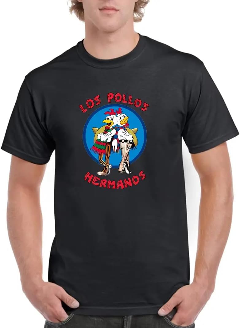 Unisex Los Pollos Hermanos T-Shirts Halloween Cosplay Shirts